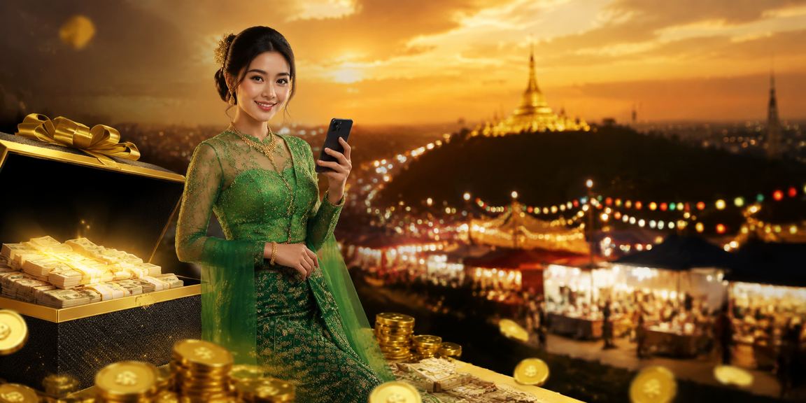 မန္တလေးတောင်မြားအနီး ဖုန်းကာစီနိုမှ ပြီးပြည့်စုံစွာ အသုံးပြုနေသော အသုံးပြုသူ